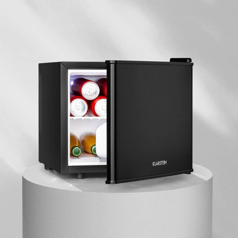 Minibar Koelkast voor Snacks en Dranken Stille en Compacte Mini Koelkast (17L Traploze Temperatuurregeling)