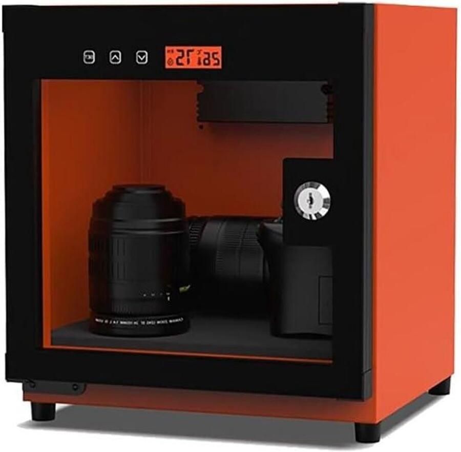 Moderne Droogkast Vochtigheidsregeling Doos Elektronica Opslag Smart Touch Control 18 Liter Oranje