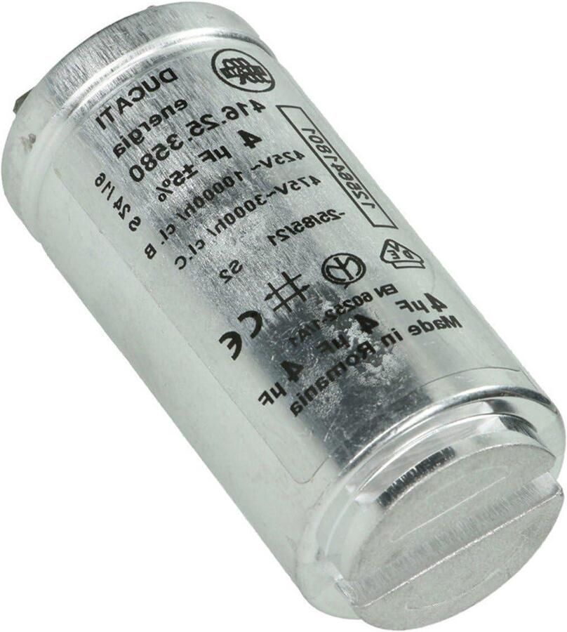 Motor Condensator Droger Condensator Apparaat Repareren Reserveonderdeel Origineel 4µF 475V Metaal