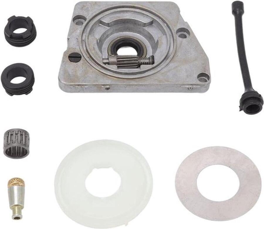Oliepomp Wormwielset en Wormwiel Wasmachine Kit Compatibel met Husqvarna 61 66 266 268 266XP 268XP 272XP