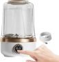 Draagbare wasmachine Mini wasser Kleding wassen Oplaadbaar en draadloos 2 liter capaciteit Wit - Thumbnail 1