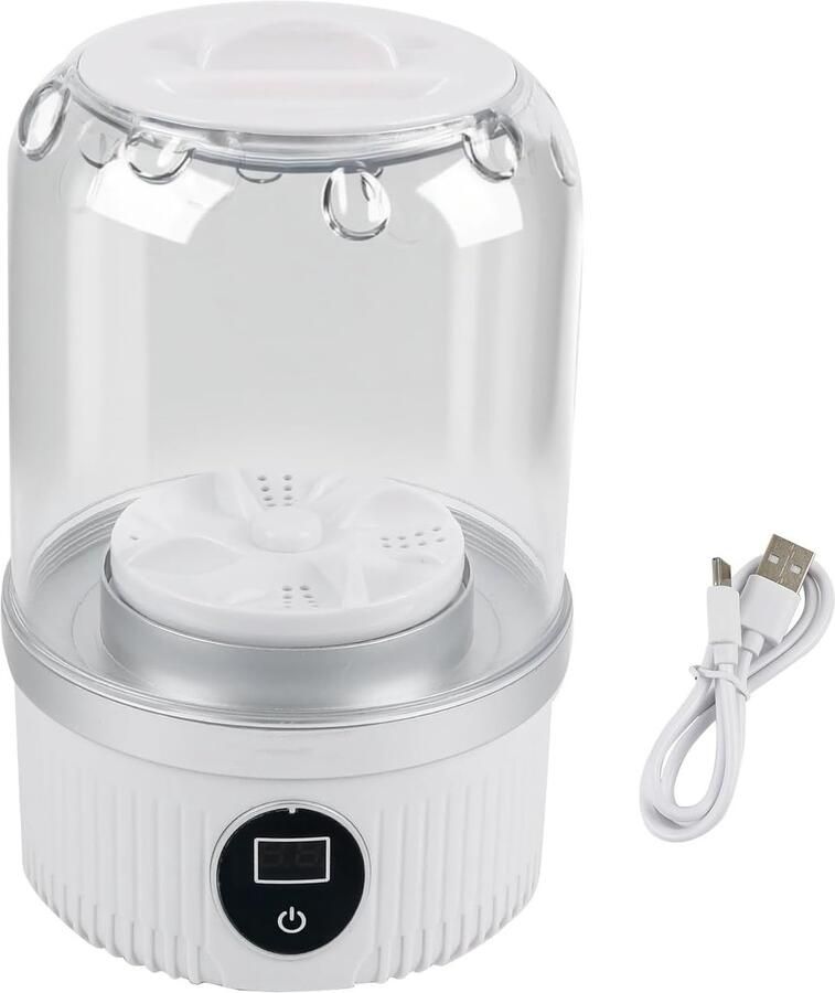 Oplaadbare Mini Wasmachine Draadloos voor Ondergoed en Kleine Was