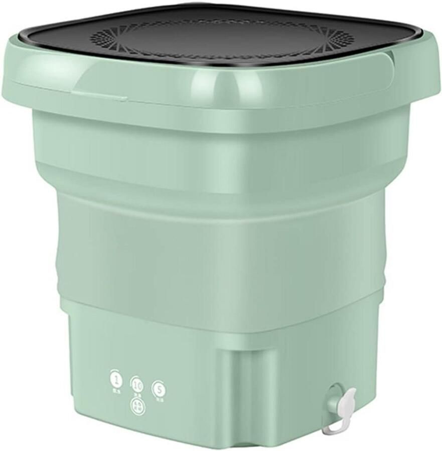 Opvouwbare Mini Wasmachine Draagbaar Ultrasoon Reiniging voor Ondergoed en Babykleding