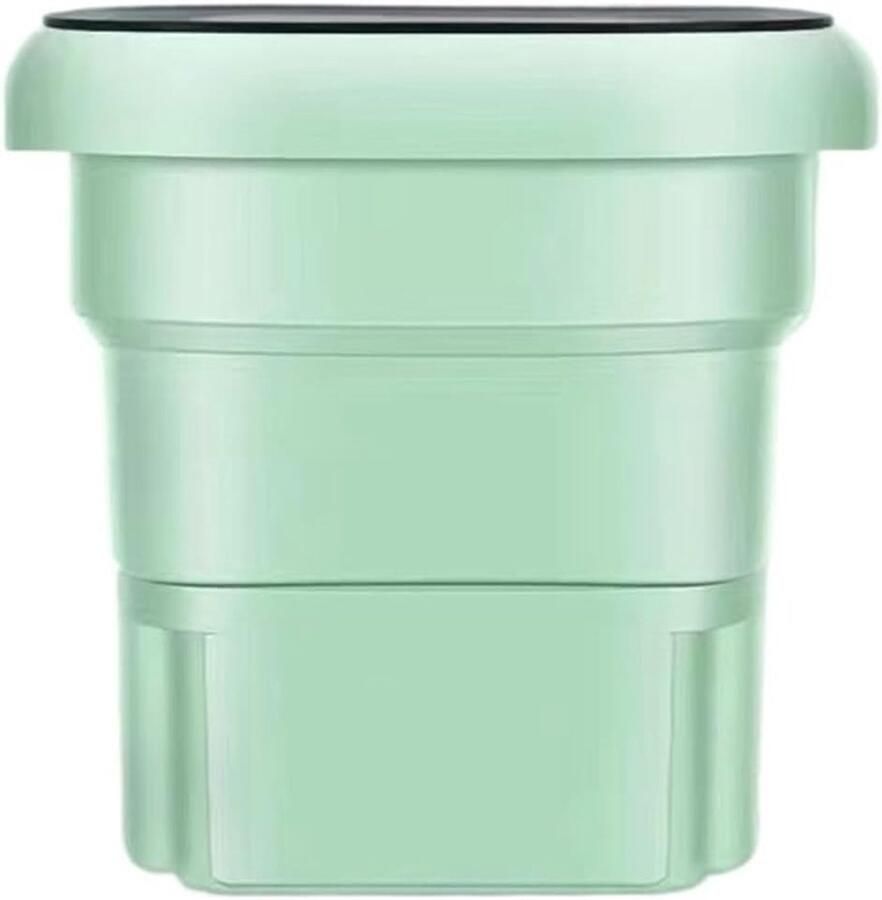 Opvouwbare Mini Wasmachine Draagbare Wasmachine Emmer Kleding Wassen Ruimtebesparend Ontwerp 1800 Gram Wit