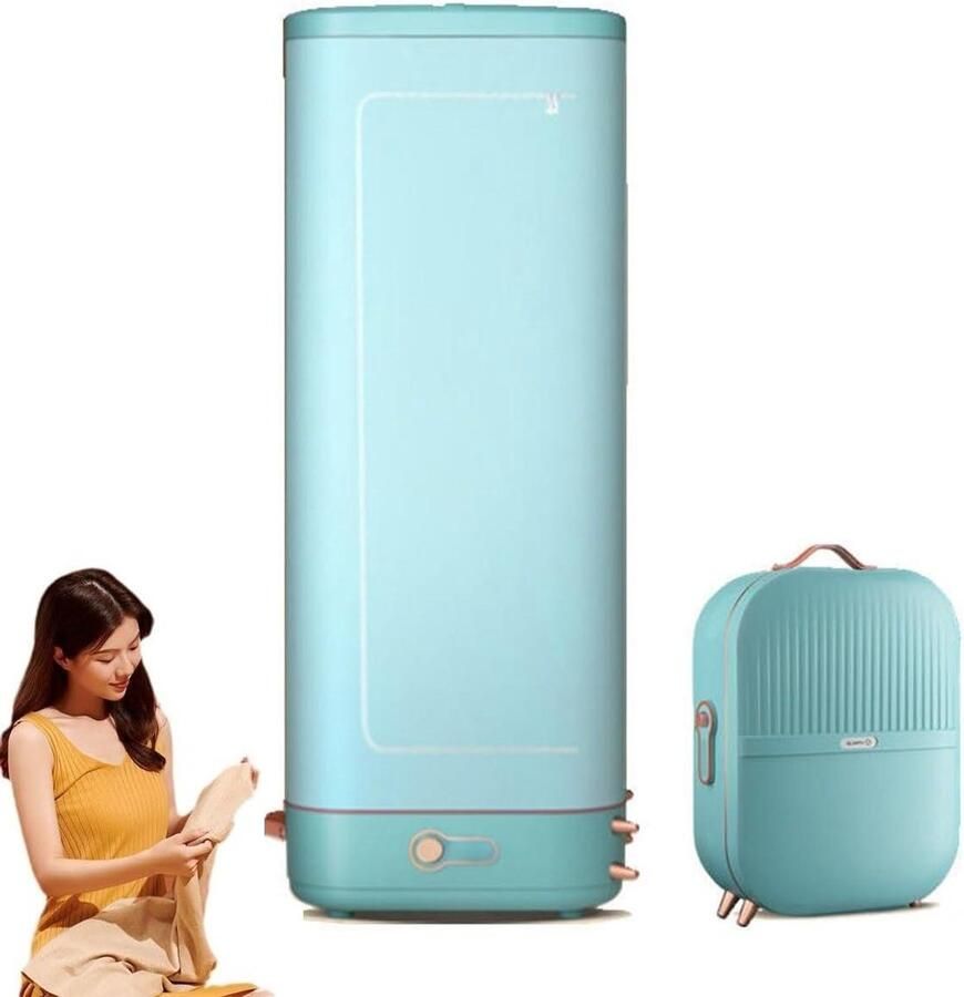 Opvouwbare Wasdroger Mini Kledingdroger Snel Kleding Drogen Energiezuinig 128 cm Hoog Wit
