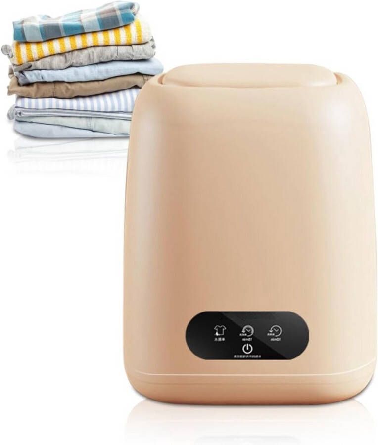 Opvouwbare Wasmachine Waterbesparend 9L Met Droger Lichtgewicht Voor Camping & Reizen