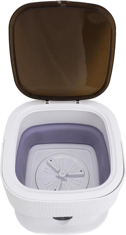 Opvouwbare Wasmachine Draagbare Mini Wasmachine Kleine Wasjes Was en Droog 31 x 31 x 16 cm