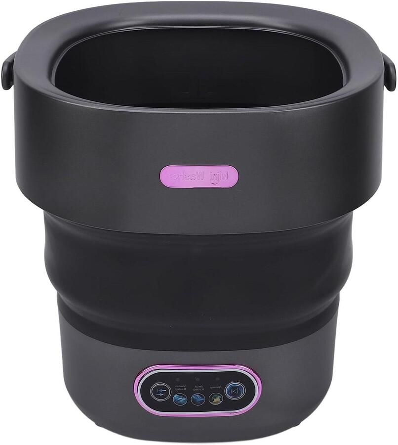 Opvouwbare Wasmachine Mini Washer Kleine Was Automatische Functie 13 Liter Wit