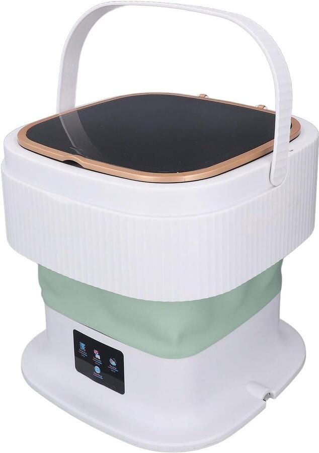 Opvouwbare Wasmachine Mini Wasmachine Kleine Wasjes Imitatie Handwas 115 Liter Capaciteit Wit
