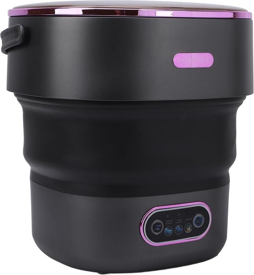 Opvouwbare Wasmachine Mini Wasserette Kleine Wasjes Met Afvoerslang 13 Liter Capaciteit Wit