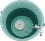 Opvouwbare Wasmachine Mini Wasmachine Reizen en Kamperen Automatische Turbinereiniging 29 x 28 x 9 cm Wit - Thumbnail 1