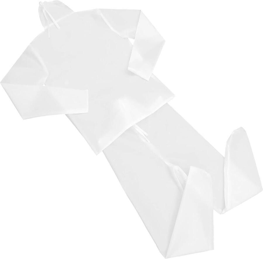 Opvouwbare Waszak Drogende Tas Kleding Drogen Snel Drogend 75x75x75 cm Wit