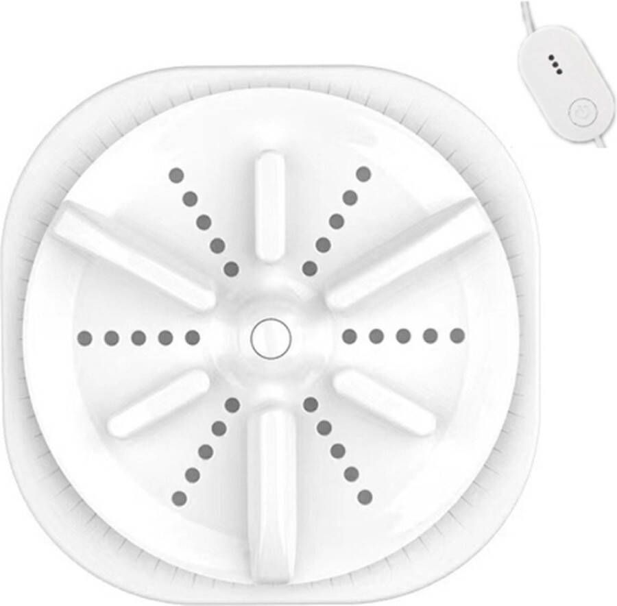 Portable Mini Turbo Switch Three-Speed Timing Washing Machine Size: Remote Control Switch(White)