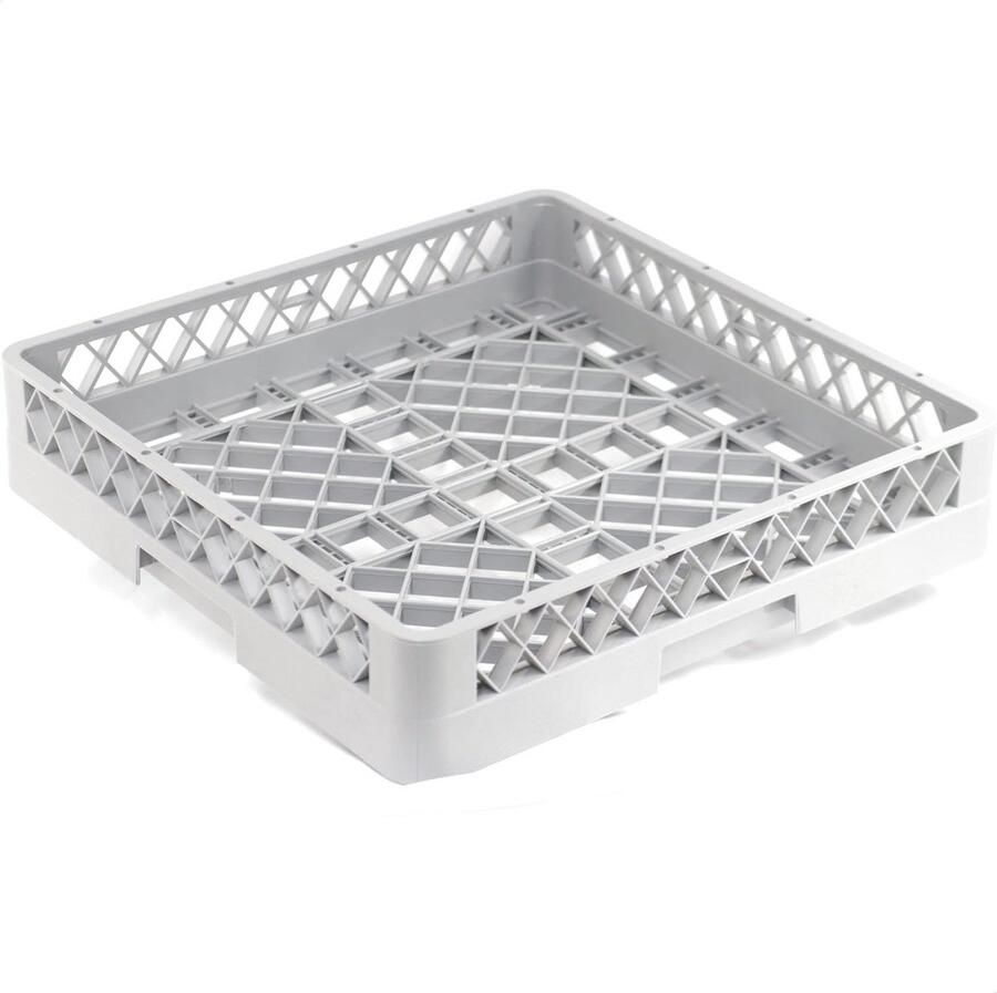 Professionele Spoelmand Bestekmand Fijnmazig Universeel voor Vaatwasser 50x50 cm Stapelbaar