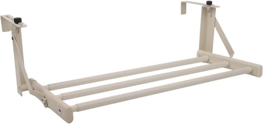 Radiator Kledingdroger Wasrek Ruimtebesparend Drogen Verstelbare Breedte 50-95 cm Wit