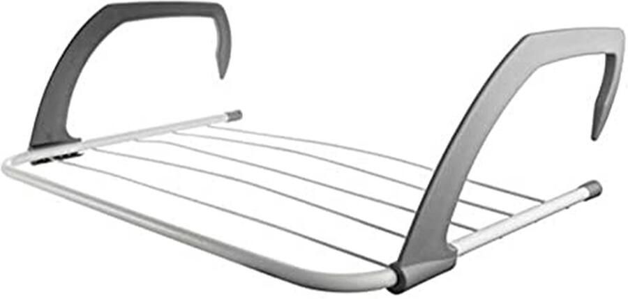 Radiator ventilator met verstelbare beugels in wit 3 m droogruimte
