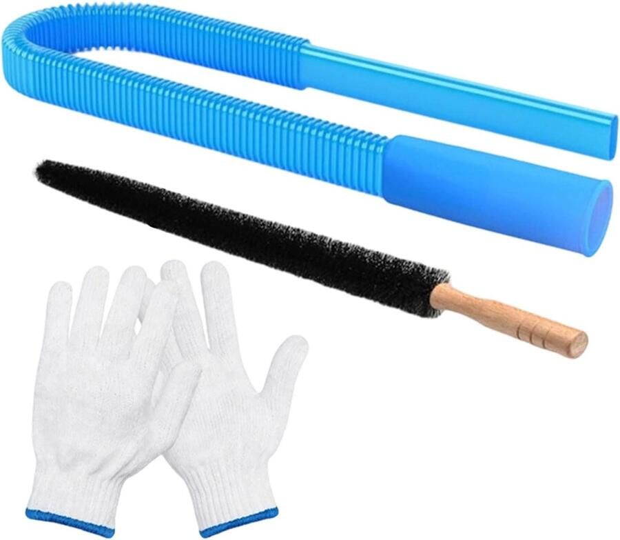 Reinigingsset Wasdroger Pluisverwijderaar Onderhoud Apparaten Ergonomische Antislip Grip 80 cm Lengte Uniek