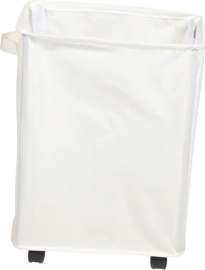 Rollende Wasmand Opbergmand Vuile Kleding Ruimte Besparen Met Wielen 54x40cm Zoals Getoond