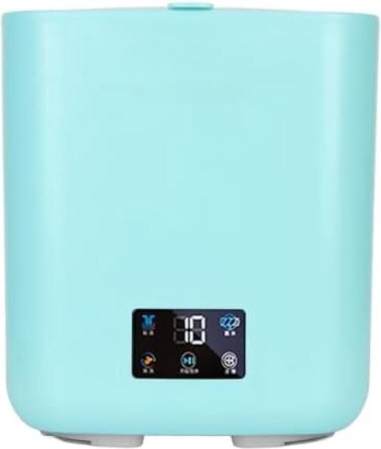 Sch Mini Wasmachine Lichtblauw ‎27cm x 27cm x 30cm