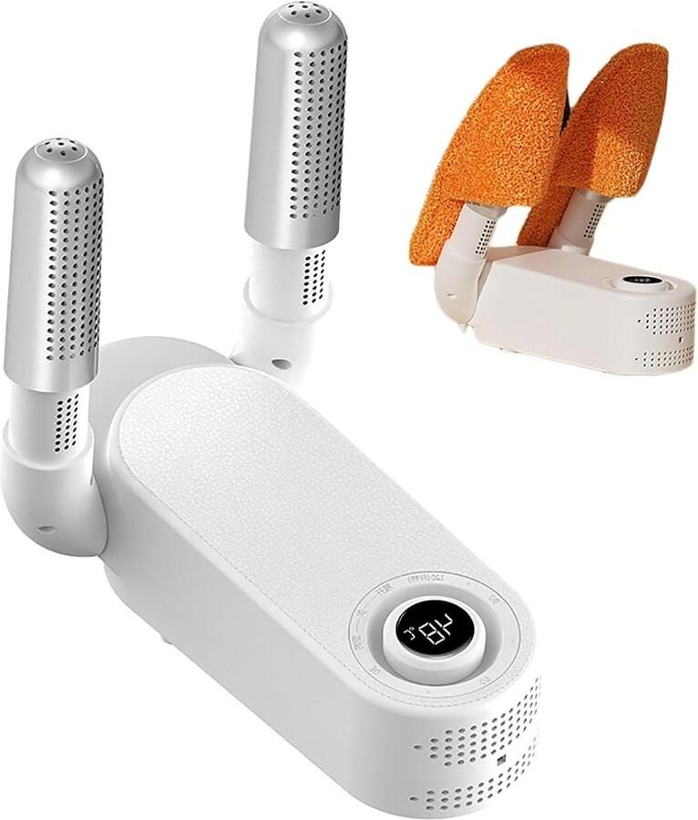 Schoenendroger Droger machine Schoenen drogen 360 graden drogen 180W Wit