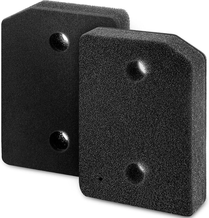 Set van 2 drogerfilters voor 9164761 serie originele sokkelfilter voor warmtepompdroger 207 x 157 x 30 mm sponsfilter drogervervangstukken schuimfilter spons fijn grof