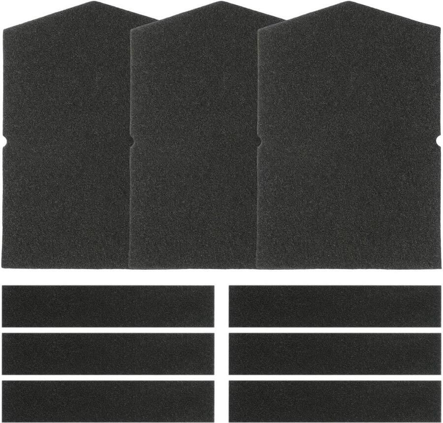 Set van 3 Foam Filters voor Warmtepomp Droger Vervangende Onderdelen voor Optimale Prestaties