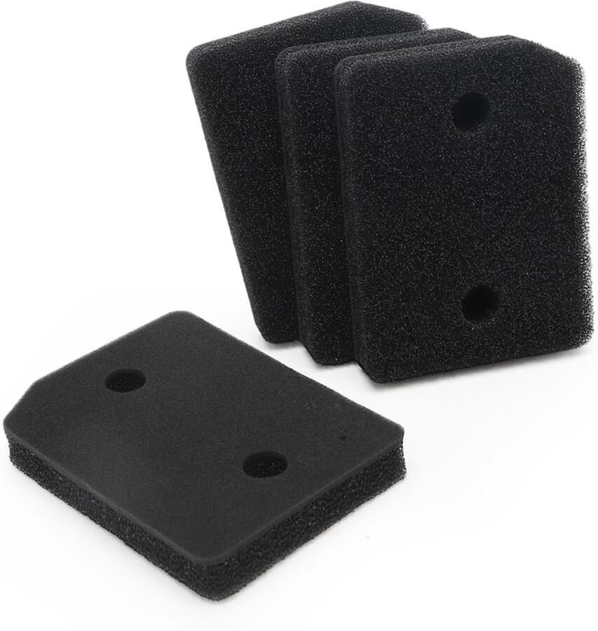 Set van 4 filters geschikt voor 9164761 droger fijn grof 207 x 157 x 30 mm vervangingsfilter voor warmtepompdroger wasdroger sokkelfilter sponsfilter filtermat