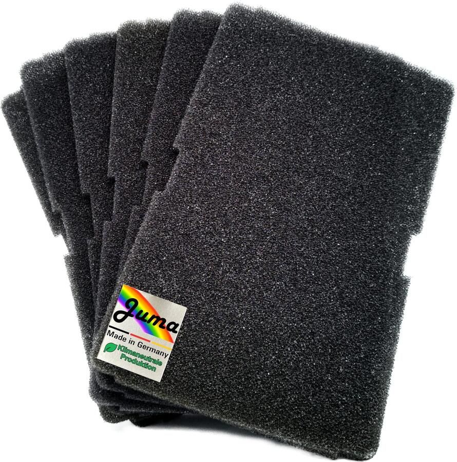 Set van 6 Filterdroger warmtepompdroger Sponsfilter filtermat condensdroger voor 240X150X10mm Pluisfilter 2964840100
