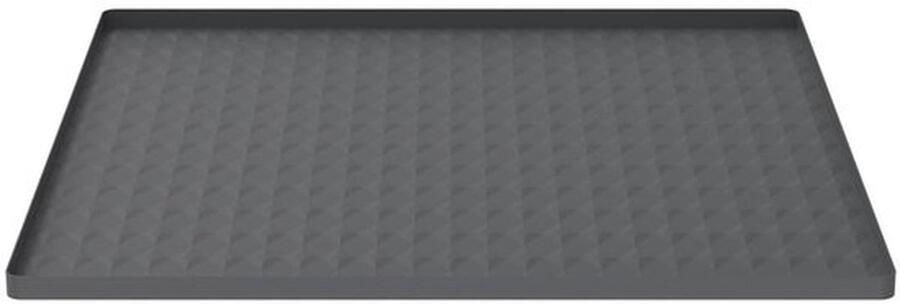 Siliconen koelkastmat 23 6x23 6 inch waterdichte stofdichte opbergmat voor droger wasmachine koelkast vloerbeschermer antislipmat voor huishoudelijke apparaten