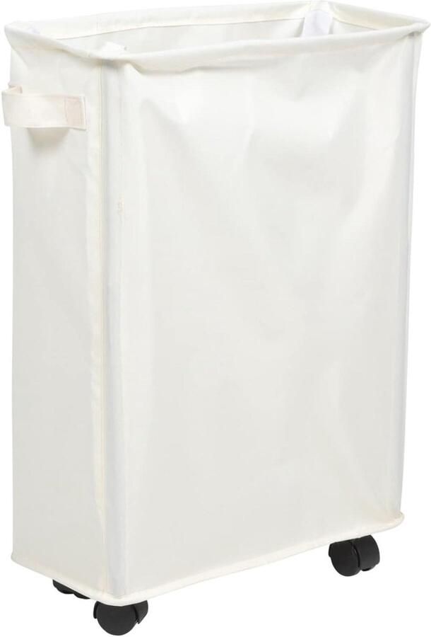 Slimme Wasmand Opbergmand Vuilnisbak Kleding Sorteren Inklapbaar Met Wielen 54x40cm Zoals Afgebeeld