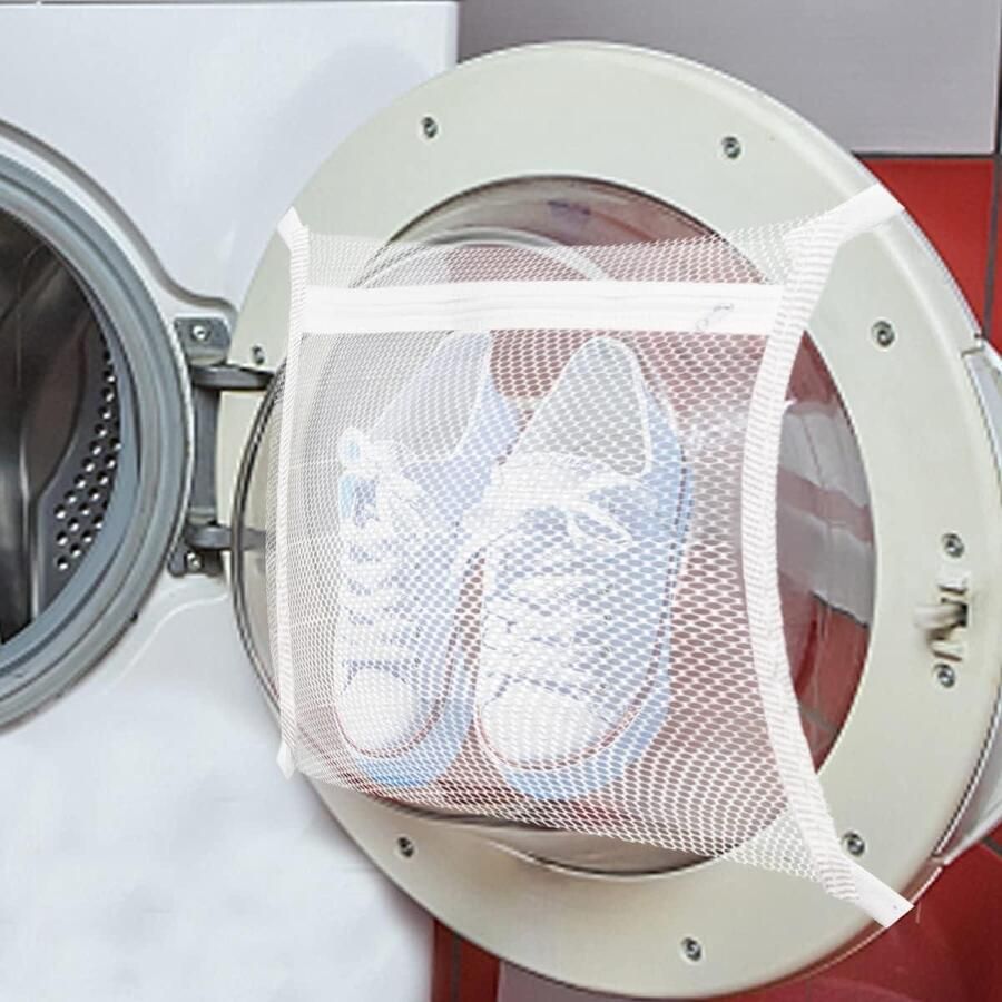 Sneaker Droger Wasmachine Tas Schoen Droogzak Schoenen Drogen Bevestiging aan Drogerdeur 40x40 cm Niet gespecificeerd