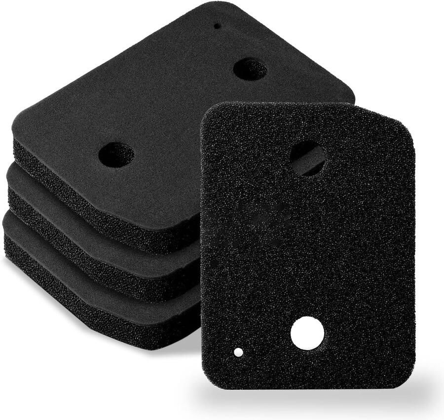 SnelShoppen 4 Filters voor Warmtepompdroger Vervangingsfilters voor Miele T1 Fine Coarse Dubbel Laag 207 x 157 x 30 mm Geschikt voor Condensator