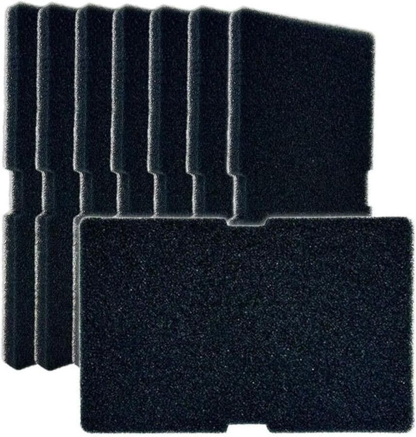 SnelShoppen 8 Stuks Droogfilters Reserveonderdelen voor Warmtepompdroger Sponsfilter Wasdroger 240 x 150 x 13 mm Ideaal voor Beko Grundig Blom