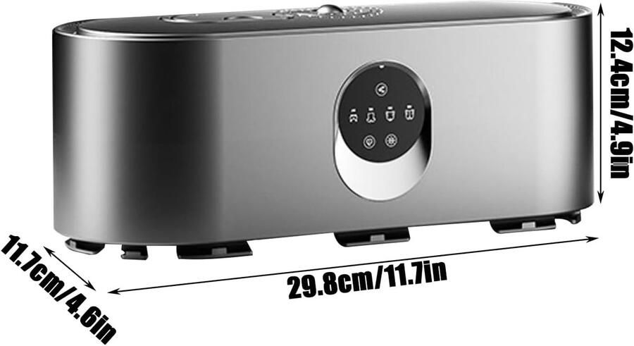 SnelShoppen Draagbare Mini Warmtepomp Droger 600 W Elektrische Droogdroger met Timer 3D Circulatiewarmte Ideaal voor Appartement Thuis en Rei