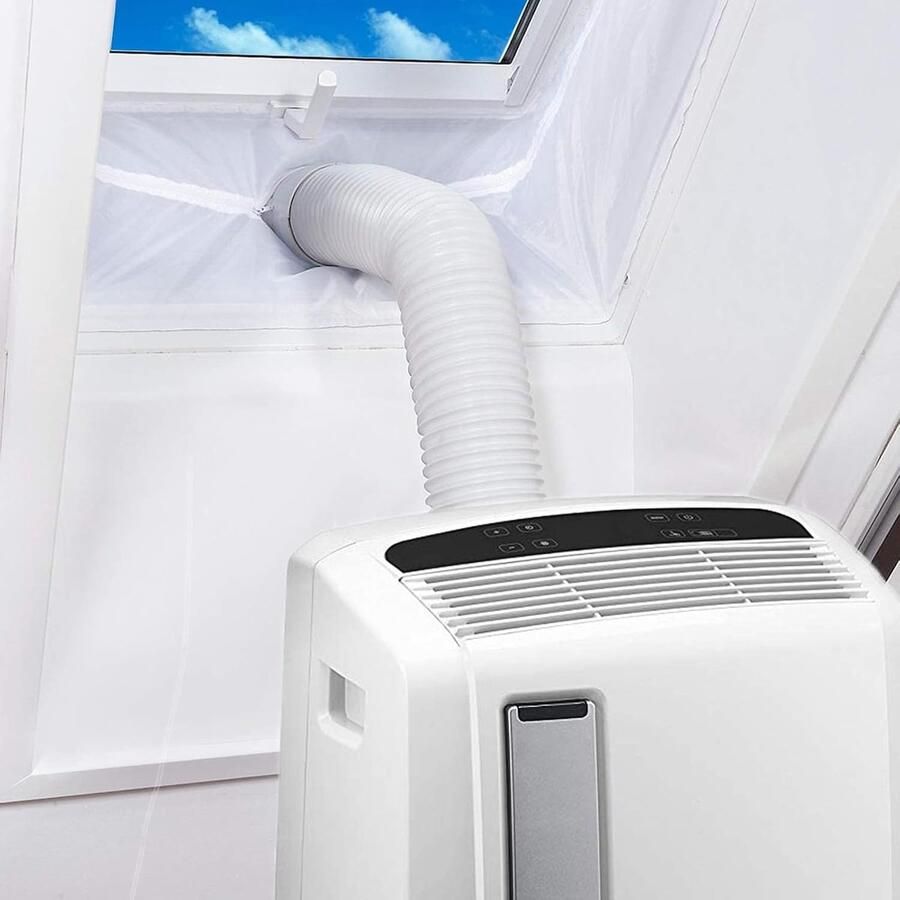 SnelShoppen Raamafdichting voor Mobiele Airconditioner Energiezuinig Warmte Stop 500cm Perfect voor Droogkasten en Koelruimtes