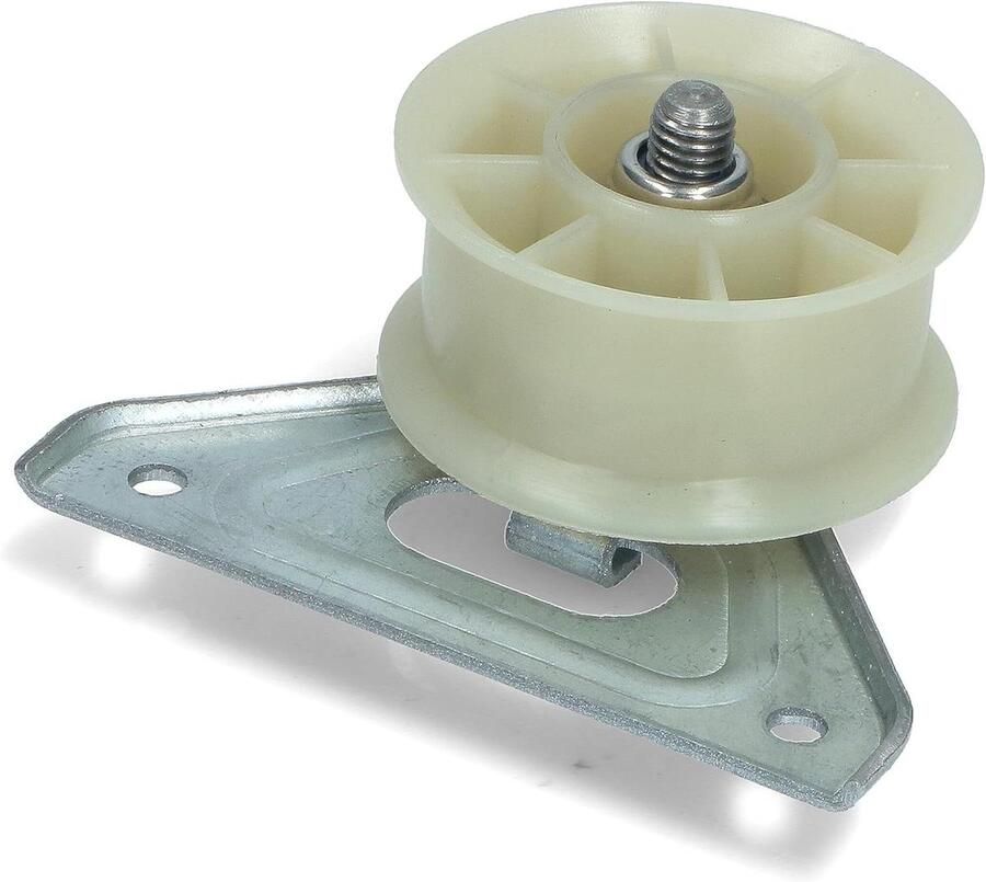 Spanrol Droger Spanrol Drogeronderdeel Droger Reparatie Vervangt Meerdere Referenties 6 x 4 x 2 cm Zwart