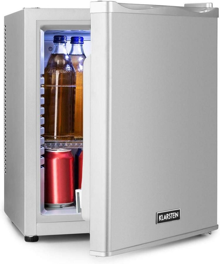 Stille Minibar Koelkast 25L Compacte Dranken Koeler voor Kantoor of Logeerkamer