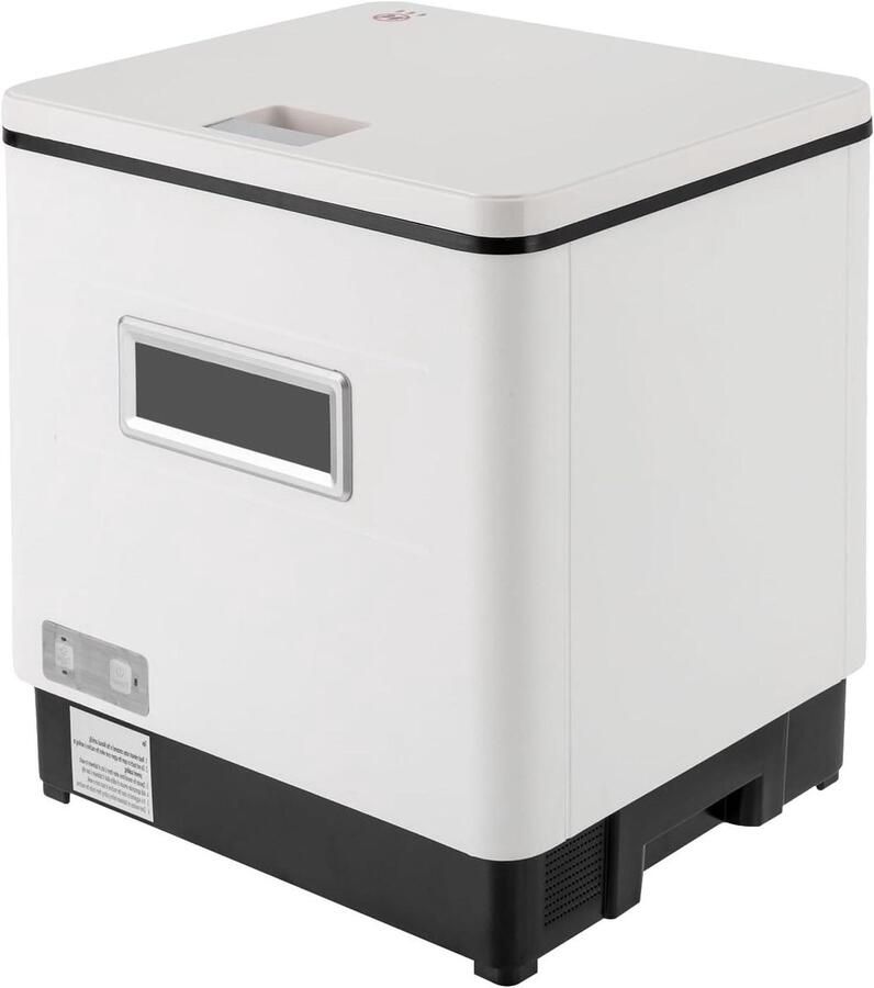 Mini Vaatwasser Aanrecht Vaatwasser Keuken Reinigen UV Sterilisatie 42 cm breed Wit