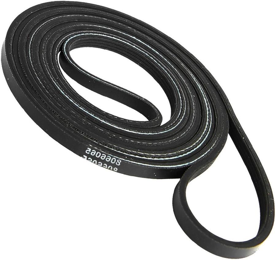 Trommelriem Droger Riem Droger Reparatie Model 8066065 15.24 x 15.24 cm Zwart
