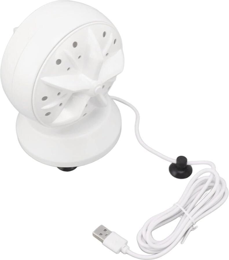 Ultrasone Wasmachine Mini Wasmachine Draagbaar Reizen Schoonmaken Dubbele Turbine Reiniging 17 x 15 x 11 cm