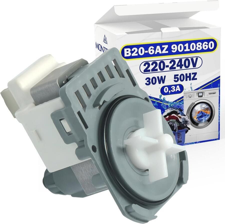 Universele afvoerpomp voor wasmachines 30 W 220-240 V 50 Hz