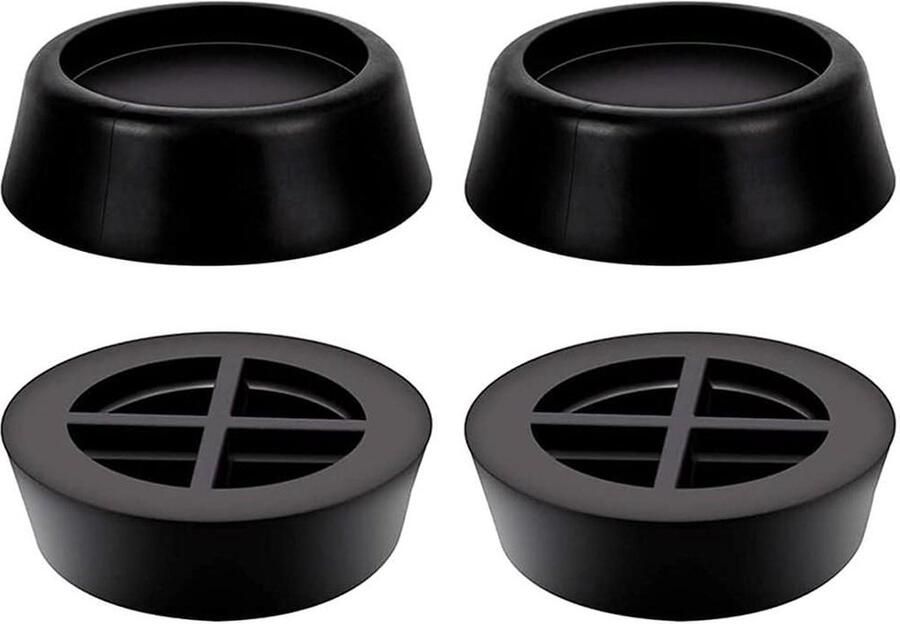 Universele anti-vibratie-rubberen voetkussens 4 stuks antislipmat trillingsdemperpads wasmachine en droger