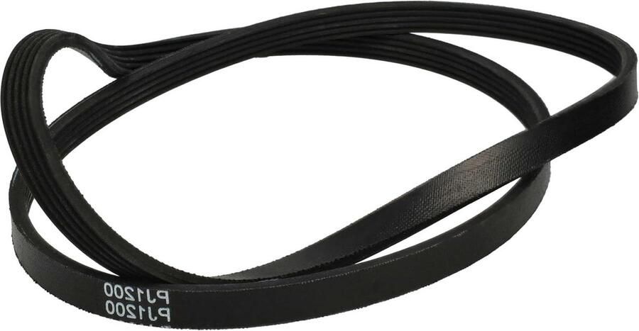 V-riem wasdroger Aandrijfriem droger Wasdroger reparatie Precisie pasvorm 120 cm Zwart
