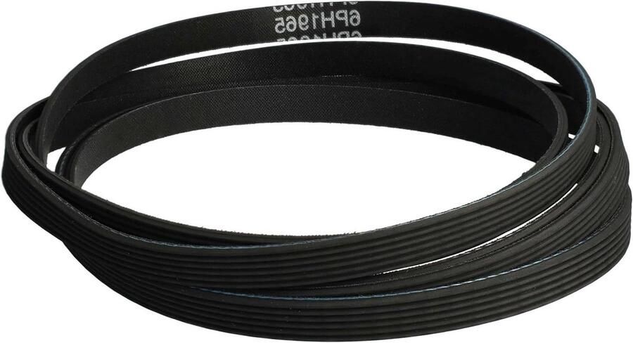 V-riem Wasdroger Aandrijfriem Droger Wasdroger Reparatie Precisie Pasvorm 1965 cm Zwart