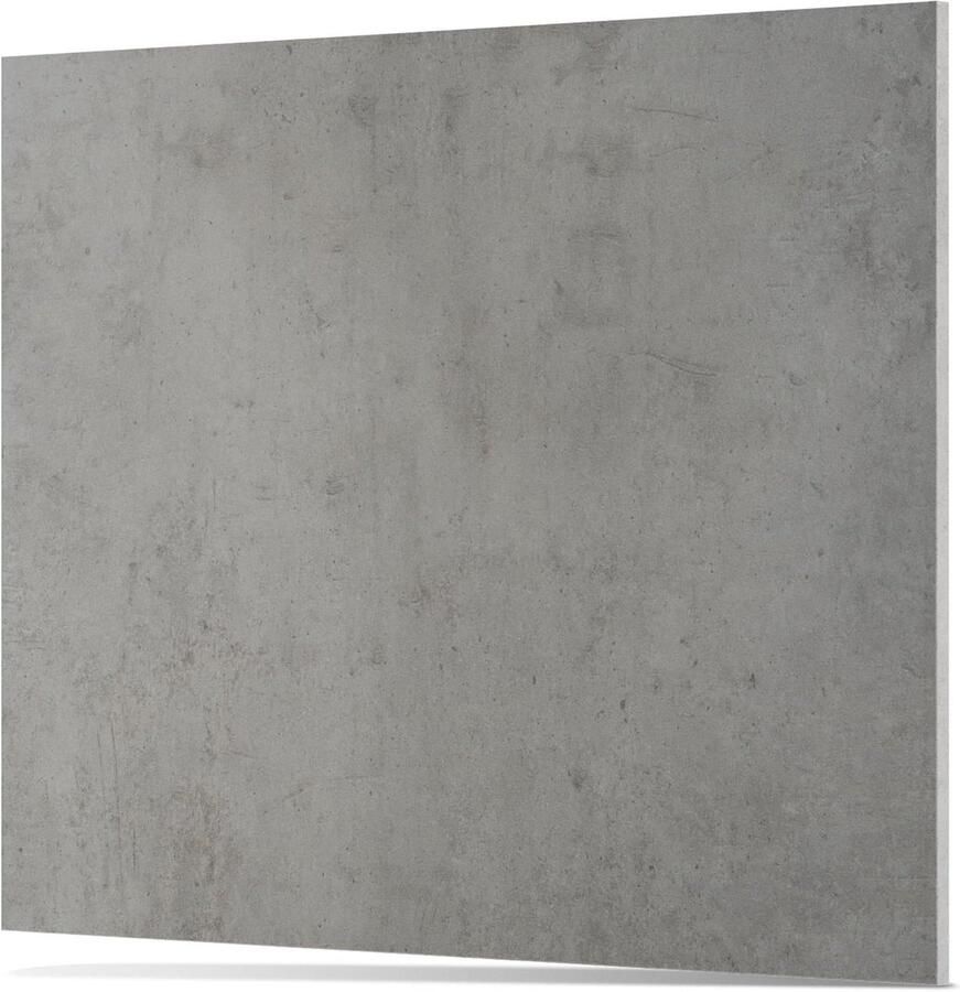 Vaatwasser Frontplaat Paneel Vaatwasser Keuken Vernieuwen Krasbestendig Melamine 565 x 444 mm Donker Beton