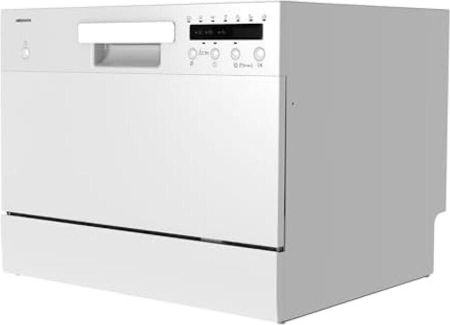 Vaatwasser mini Vaatwasser smal Vaatwasser compact Kleine vaatwasser 50 x 55 x 43 8 cm 21 4 kg 6 5 liter Wit