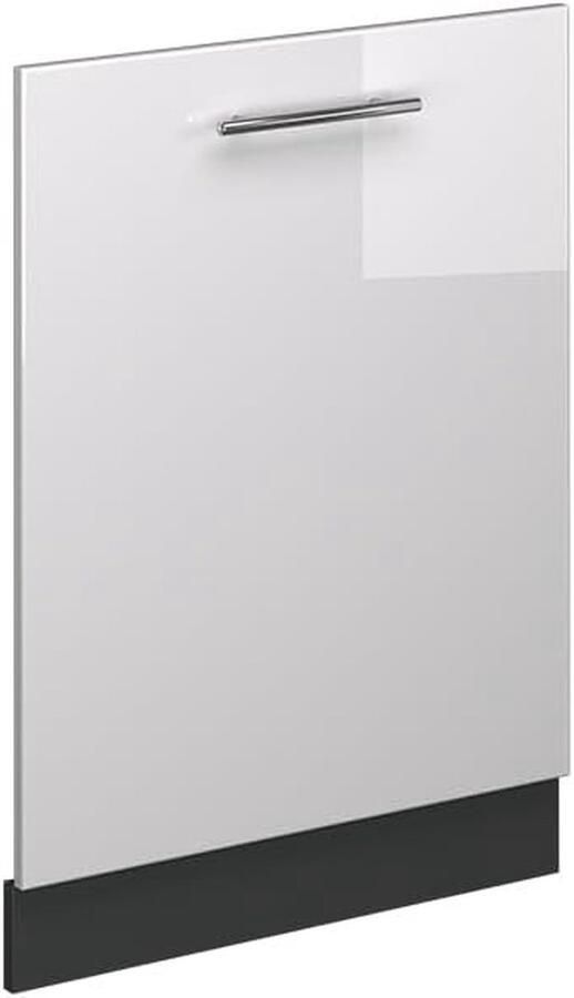 Vaatwasser Paneel Wit Hoogglans 60 cm voor Inbouw Universele Machine Afdekplaat