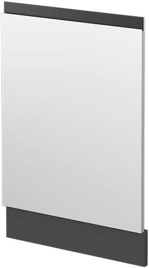 Vaatwasserpaneel Frontpaneel Keuken Integratie Greeploos J-vorm 45 cm breed Wit