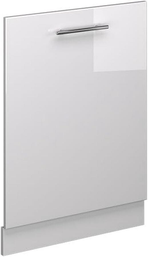 Vaatwasserpaneel voor Inbouw Wit Hoogglans 60 cm Breed