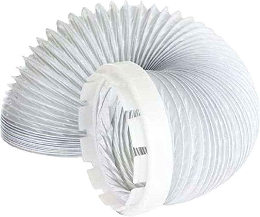 Ventilatieslang Adapterset Wasdroger Ontluchting Vochtige Lucht Afvoeren Universele Compatibiliteit 2 Meter 10cm